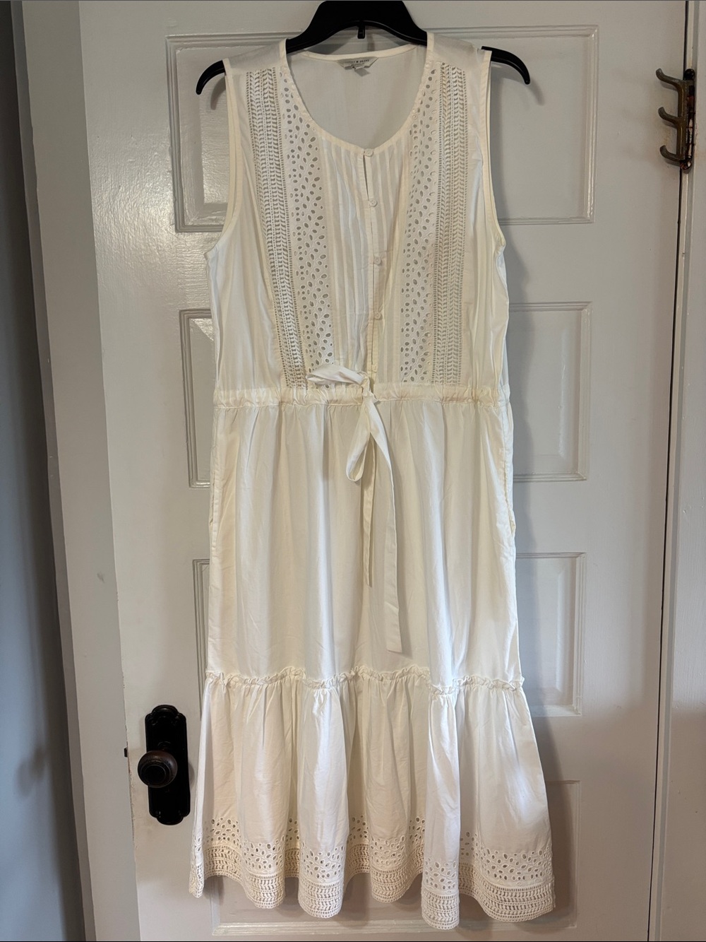Lucky Brand White Eyelet Dress